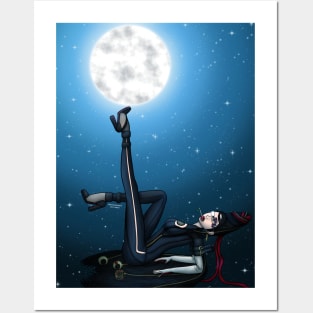 Fly me to the moon Posters and Art